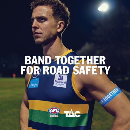 Victorian sporting clubs band together for road safety
